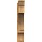 Ekena Millwork Balboa Traditional Rough Sawn Outlooker, Western Red Cedar, 8"W x 42"D x 42"H OUT08X42X42BOA01RWR - alternate 2